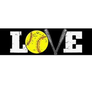 Softball Player Funny  Softball Love Bumper Sticker