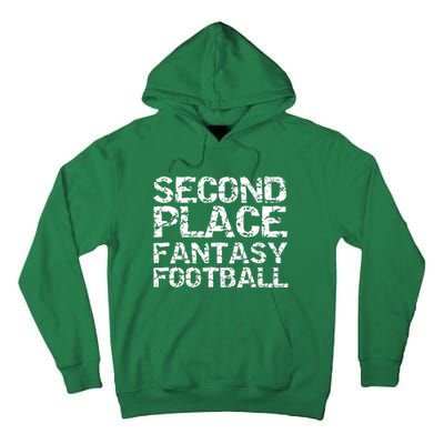 Second Place Fantasy Football Tall Hoodie