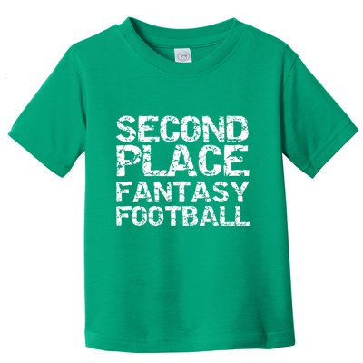 Second Place Fantasy Football Toddler T-Shirt