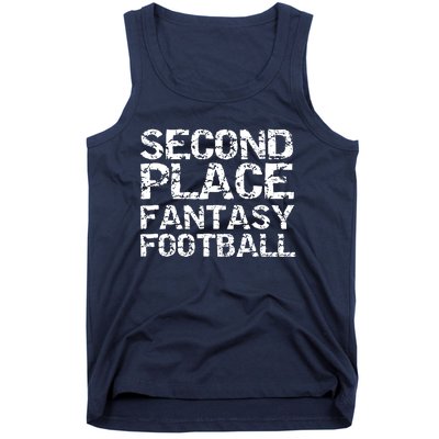 Second Place Fantasy Football Tank Top