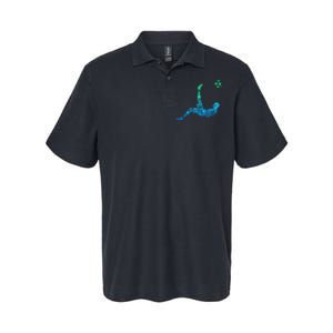 Soccer Players Funny Gift Softstyle Adult Sport Polo