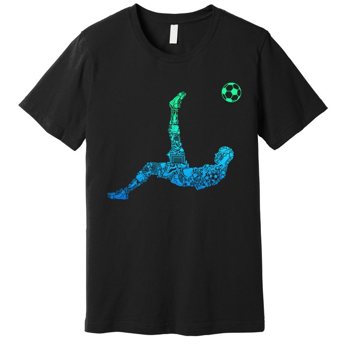 Soccer Players Funny Gift Premium T-Shirt