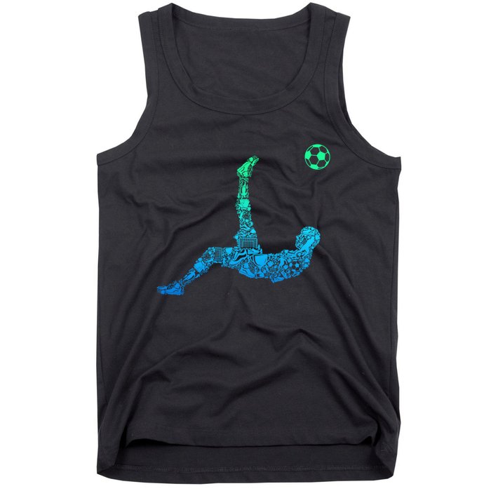 Soccer Players Funny Gift Tank Top