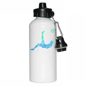 Soccer Players Funny Gift Aluminum Water Bottle