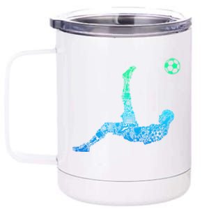 Soccer Players Funny Gift 12 oz Stainless Steel Tumbler Cup