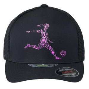 Soccer Player  funny soccer coach team Flexfit Unipanel Trucker Cap