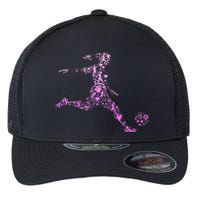 Soccer Player  funny soccer coach team Flexfit Unipanel Trucker Cap