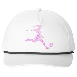 Soccer Player  funny soccer coach team Snapback Five-Panel Rope Hat