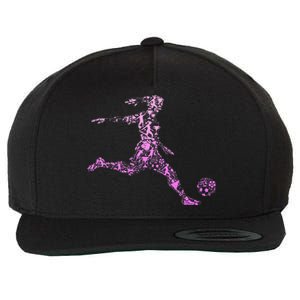 Soccer Player  funny soccer coach team Wool Snapback Cap