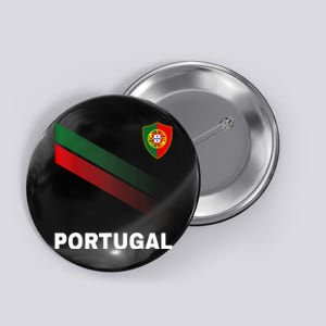 Soccer Portugal Flag For Soccer Lover Button