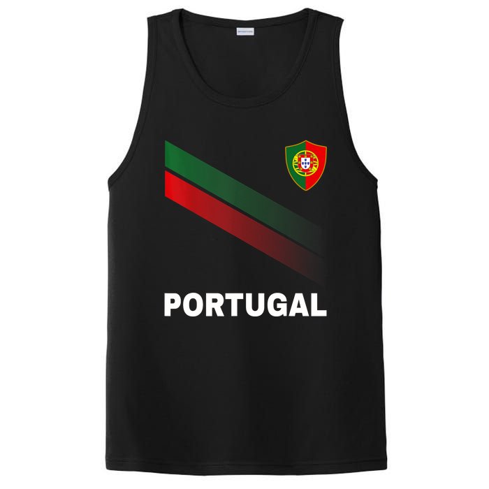 Soccer Portugal Flag For Soccer Lover PosiCharge Competitor Tank