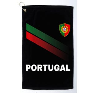 Soccer Portugal Flag For Soccer Lover Platinum Collection Golf Towel