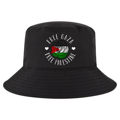 Support Palestine's Freedom with the Arabic Flag Cool Comfort Performance Bucket Hat