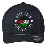 Support Palestine's Freedom with the Arabic Flag Flexfit Unipanel Trucker Cap