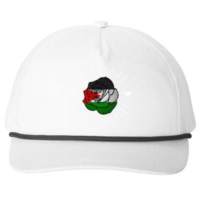 Support Palestine's Freedom with the Arabic Flag Snapback Five-Panel Rope Hat