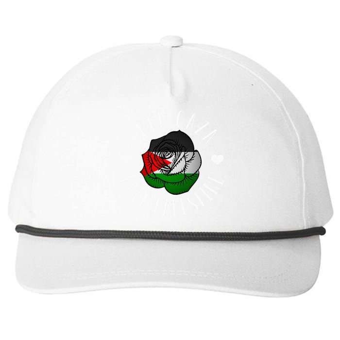 Support Palestine's Freedom with the Arabic Flag Snapback Five-Panel Rope Hat