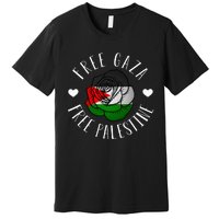 Support Palestine's Freedom with the Arabic Flag Premium T-Shirt