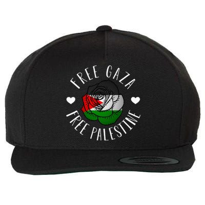 Support Palestine's Freedom with the Arabic Flag Wool Snapback Cap