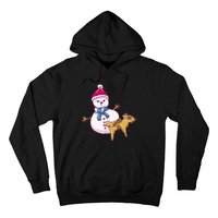 Snowman Pee Funny Naughty Fk Christmas Gift Hoodie