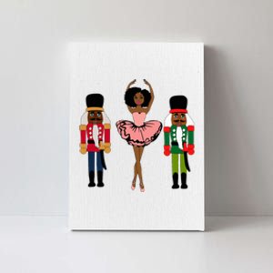 Sugar Plum Fairy Black Nutcracker Christmas African American  Canvas