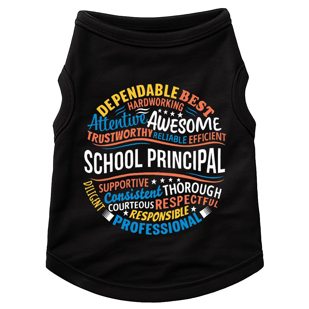 School Principal Funny Appreciation Principal Gifts Doggie Tank