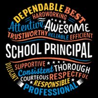 School Principal Funny Appreciation Principal Gifts Cooling Performance Crew T-Shirt