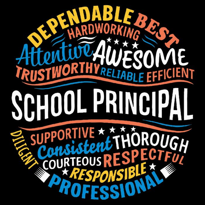 School Principal Funny Appreciation Principal Gifts Cooling Performance Crew T-Shirt