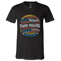 School Principal Funny Appreciation Principal Gifts V-Neck T-Shirt