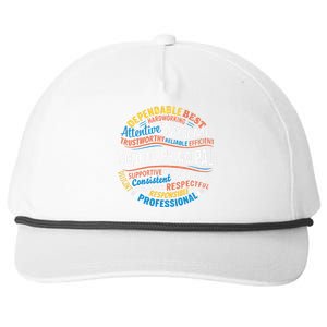 School Principal Funny Appreciation Principal Gifts Snapback Five-Panel Rope Hat