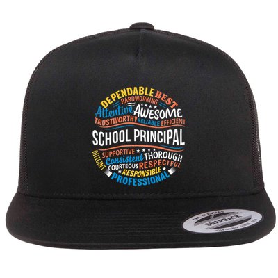 School Principal Funny Appreciation Principal Gifts Flatbill Hat