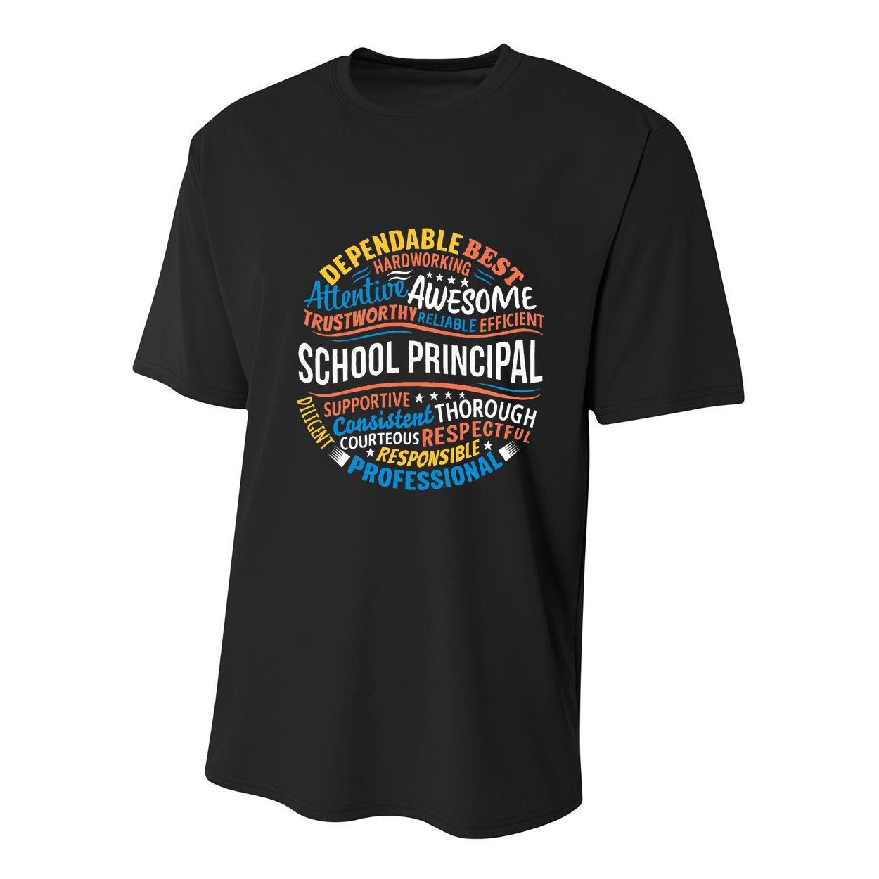 School Principal Funny Appreciation Principal Gifts Youth Performance Sprint T-Shirt