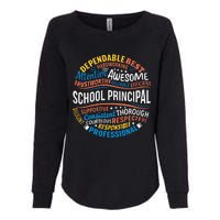 School Principal Funny Appreciation Principal Gifts Womens California Wash Sweatshirt