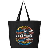 School Principal Funny Appreciation Principal Gifts 25L Jumbo Tote