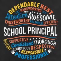School Principal Funny Appreciation Principal Gifts 25L Jumbo Tote