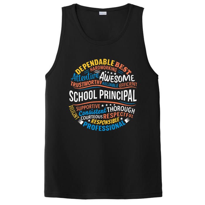 School Principal Funny Appreciation Principal Gifts PosiCharge Competitor Tank