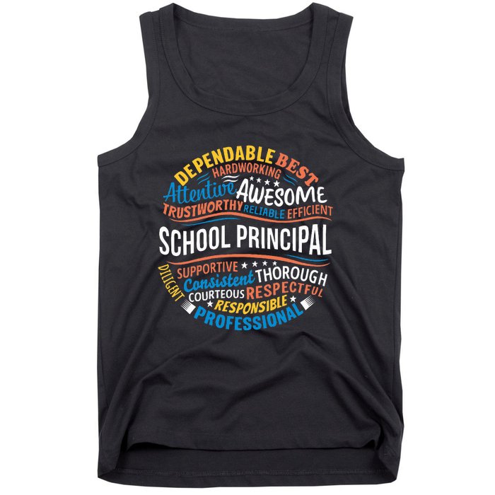 School Principal Funny Appreciation Principal Gifts Tank Top