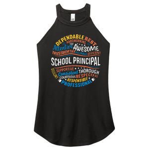 School Principal Funny Appreciation Principal Gifts Women's Perfect Tri Rocker Tank