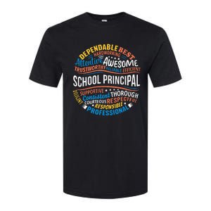 School Principal Funny Appreciation Principal Gifts Softstyle CVC T-Shirt