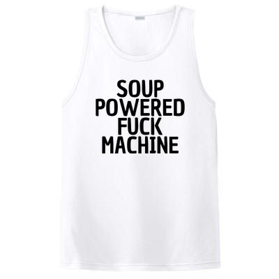 Soup Powered Fuck Machine Funny Sayings PosiCharge Competitor Tank