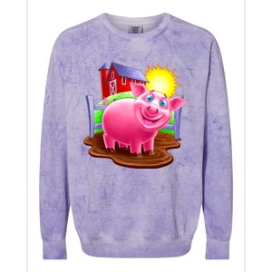 Smiling Pig Farm Colorblast Crewneck Sweatshirt