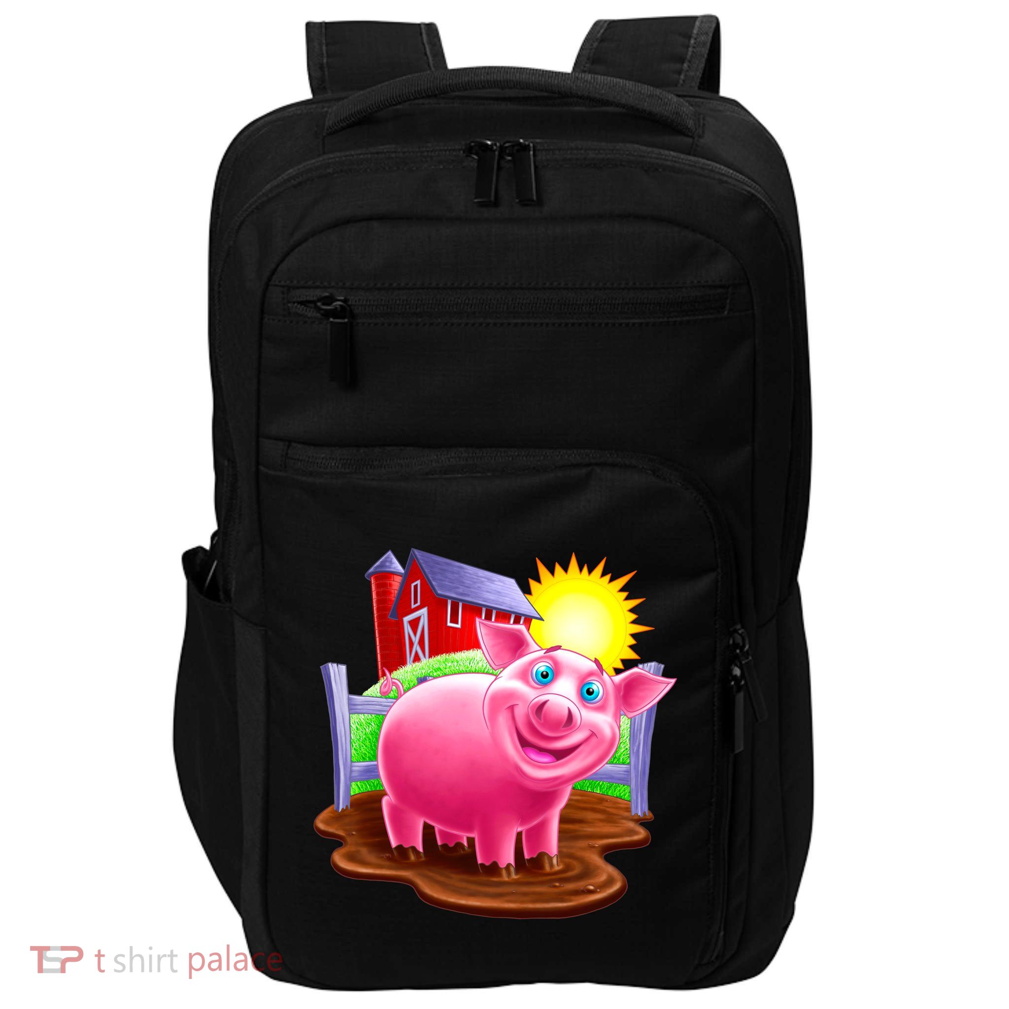 Smiling Pig Farm Impact Tech Backpack