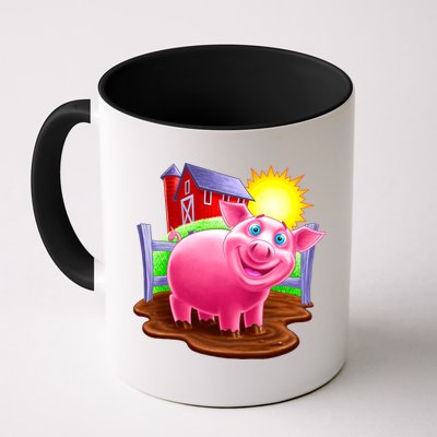 Smiling Pig Farm Mug