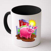 Smiling Pig Farm Mug