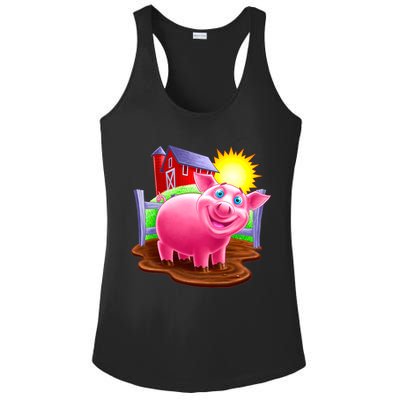 Smiling Pig Farm Ladies PosiCharge Competitor Racerback Tank