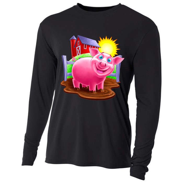 Smiling Pig Farm Cooling Performance Long Sleeve Crew