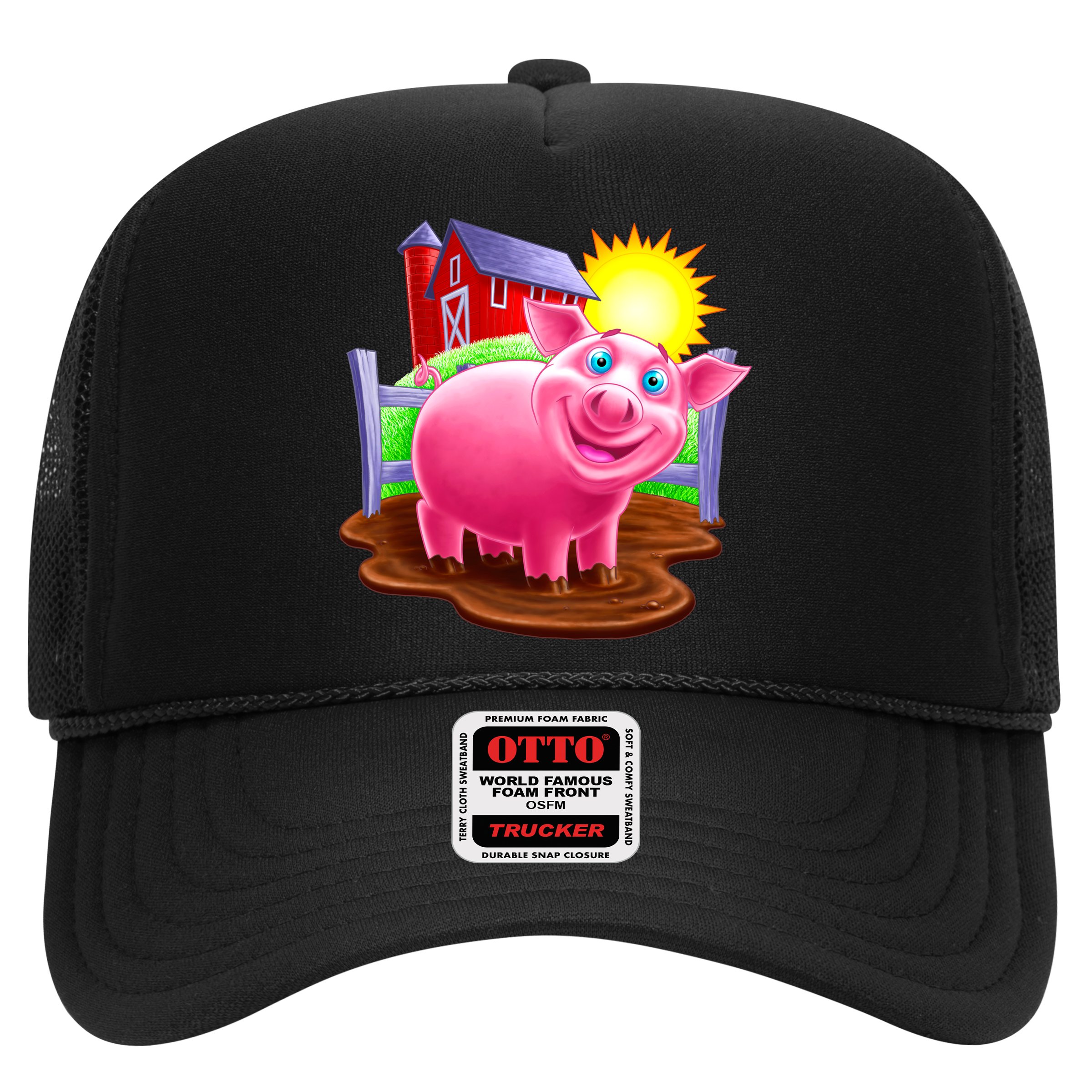 Smiling Pig Farm Hat