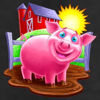 Smiling Pig Farm Golf Towel