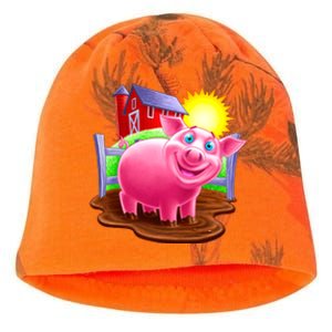 Smiling Pig Farm Kati - Camo Knit Beanie