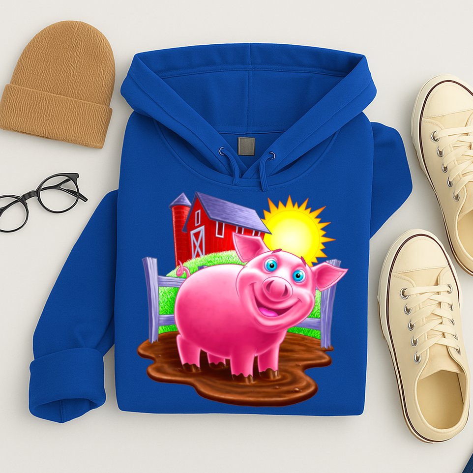 Smiling Pig Farm Hoodie