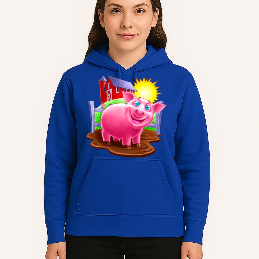 Smiling Pig Farm Hoodie